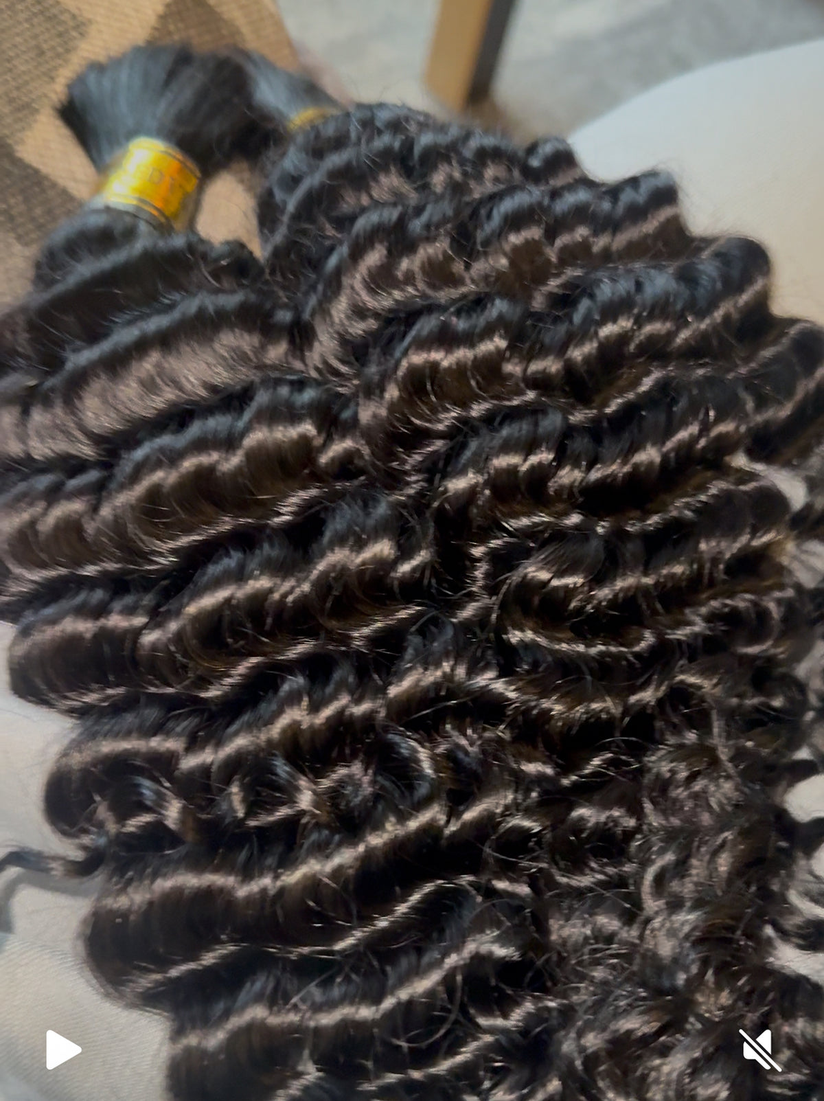 Unwefted Boho Deepwave hair image 0