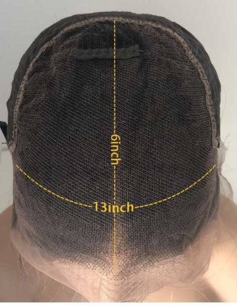 13x6 Body wave or Straight Transparent Lace Wigs image 1